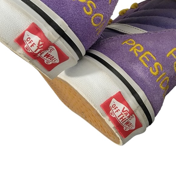 Rare‎ Vans Off The Wall 721356 Purple Simpsons Collab Sneaker Shoes Sz M5.5 W7 - Picture 6 of 11